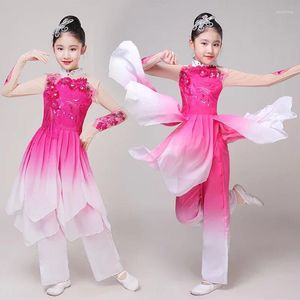 Стадия ношения детского стиля ханфу классические танце
