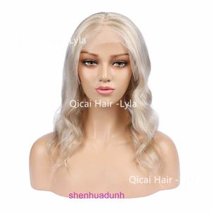 Selling headbands long curly hair front lace wigs human silk