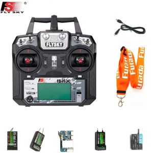 Car Flysky FSI6X FS I6X 10CH 2,4 GHz AFHDS 2A RC nadajnik zdalny kontroler I6 +IA10B Odbiornik RC Tryb samolotu 2 1 1 1