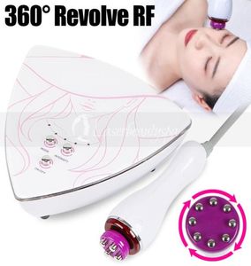 Effektiv 360 ° Head Revolve RF Radio Frequency Skin Care Ta bort Eye Black Circle Antiage Beauty Salon Machine Home Use5977766