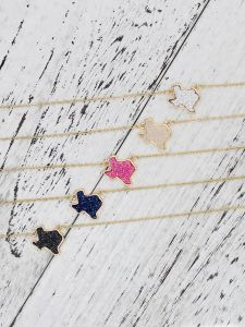 Necklaces Fashion Western Cowgirl Texas Resin Druzy Choker Necklace for Girl Birthday Holiday Gift