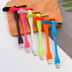 Other Appliances Mini USB fan with flexible bending suitable for power banks laptops AC chargers portable laptops summer small tools J240423