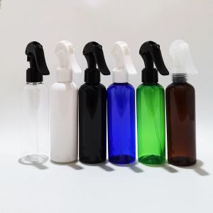 Bottles (30pcs/lot) 200ml Black/white Trigger Sprayer Empty Bottle Make Up Water Spray Bottle Empty Cosmetics Container