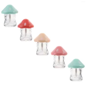 Butelki do przechowywania błyszczące rurki różdżka grzybowa glazura małe plastikowe pojemniki do tworzenia szminki do biznesu