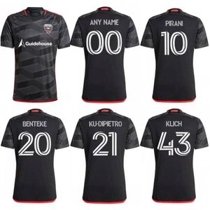 2024 Washington DC United Soccer Jersey #9 Kamara Pirani Minform Męs Benkae Ku-Dipietro Klich