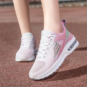 Casual Shoes 2024 Air Cushion Mesh Running And Sports Korean Edition Student Women's