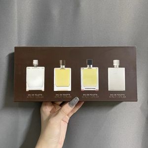 Wysokiej jakości Ziemia Perfumy Chińska próbka 4-częściowy zestaw pudełka prezentującego Perfume Perfume 30 ml Trwałe zapach Szybka łódź kadzidło