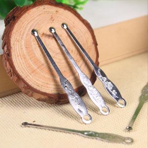 Stainless Steel Ear Wax Pickers Sundries Silver Ear Pick Waxes Remover Ears Cleaner Spoon Cleaning Metal Tools