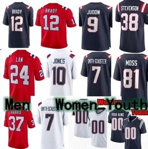 Football Jersey Drake Maye Hunter Henry Christian Gonzalez Demario Douglas Mike Gesicki Ja'Whaun Bentley Jabrill Peppers Myles Bryant Adrian Phillips