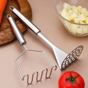 Картофельная дробилка из нержавеющей стали с прессованием картофеля Ricer Puree Maker производитель карточного толкателя плавные фруктовые инструменты