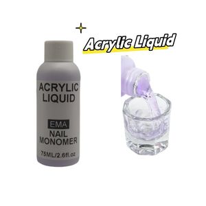 75 مل ema monomer acrylic liquid للطلاء الفني الأظافر