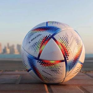 Высококачественные профессиональные футбольные шарики размером 5 PU Футбольный мяч для футбольного мяча для футбола для детей взрослые взрослые спорт 240415