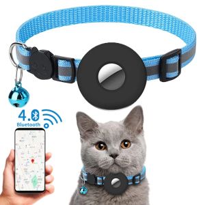 İzleyiciler Yeni Pet GPS Tracker Akıllı Bulucu Köpek Markası Pet Tespit Giyilebilir Tracker Bluetooth Kedi Köpek Kuş Antilost Tracker yaka