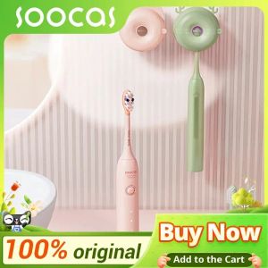 Heads SOOCAS Sonic Electric Toothbrush D3 Smart Ultrasonic Tooth Brush Cleaner Whitening Waterproof and Sanitizer Toothbrush