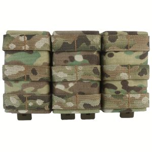 Coldres tactifans triplos altos 5,56 m4 kywi bolsa inserir abertura de malícia clipe strap 500d nylon caça tática airsoft acessórios