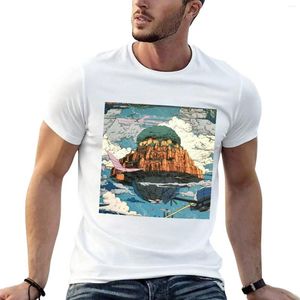 Tanques masculinos tampos miyazaki o castelo em robô de céu / camiseta de manga curta camisetas de roupas hippie para homens