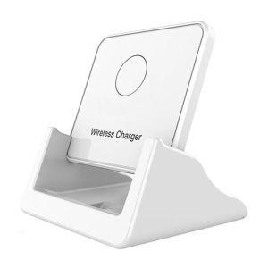 Chargers Home Gift 15W Station Travel Portable Fast Charging Wireless Charger Stand med telefoninnehavar Tabell Top för iPhone 12 11 Pro x