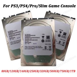 Kutular SATA PS3/PS4/Pro/İnce Oyun Konsolu Sabit Disk Sürücü 80GB/120GB/160GB/250GB/320GB/500GB/750GB/1TB için