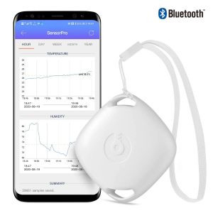 Kamery bezprzewodowe Smart Bluetooth Termometr Higrometr 2 lata przechowywania danych eksport wilgotności temperatury czujnik danych logator danych Expt