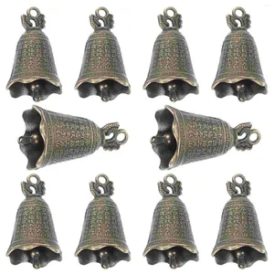 Parti Malzemeleri 10 PCS Dekoratif Süsleme Çanları sırasında Dragon Bell Aksesuarları Rüzgar Chime Craft Bells