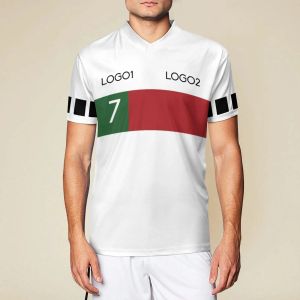 Drönare skräddarsydda Portugal Away 2022/23 nr 7 Football Jersey Male Original Football Shirts College Team Anpassa fotbollsuniformer