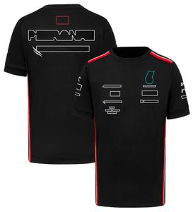 Herren T-Shirts 2024 F1 T-Shirt Formel 1 Rennteam Polo Shirt T-Shirt Motorsport Car Fans T-Shirts Herren Womens Sport Mode O-Neck T-Shirt Tops Wamj