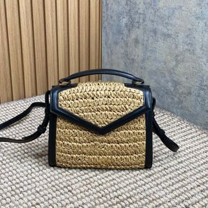 2024SS new designer bag Summer must-have holiday bag Fashion personality commuter straw bag beach bag