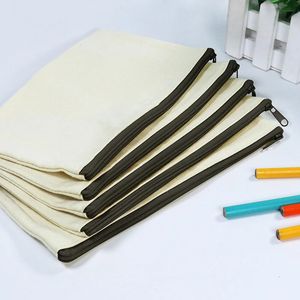 Canvas Sucks Multifunctional Blank Diy Craft Macches мешки с мешками для корпуса для домашней школы поездка 10/20/40 шт.