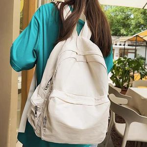 Backpack Women Travel Pink High Capacity School Bag Lady Fashion Girl Trendy Book Female Nylon Laptop College Backpacks Cool