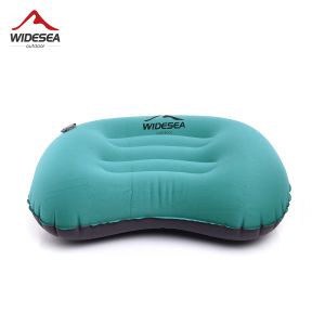 Travesseiro de travesseiro Widesea Idicable Pillow Camping portátil Equipamento de almofada ao ar livre Acessórios para dormir acessórios Turismo de carro