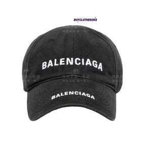 Nuovi berretti da baseball sport di moda hip hop faccia da golf tappi da golf blnciaga unisex a doppia lettera logo ricamato cappello di cappello per anatra nero