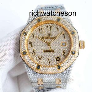 Ap Menwatch assistir assistir DiamondEncrusted APS Designer Full Diamond Womens Ice Luxury Out Homens Assista Ap Menwatch Juyb Movimento Mecânico Auto