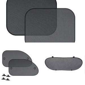 Nuova nuova auto Sun Shade Copri Cande magnetica Maglia Magnetta traspirante Verro trasparente pieghevole Visor Reflector Paradone Accessori per protezione per tonalità del sole