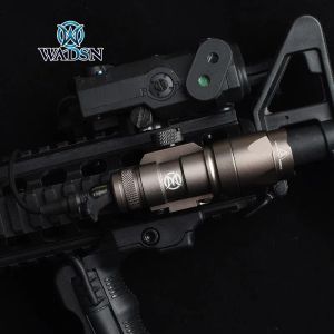 Scopes Airsoft Surefir M300 M300A Mini Scout Light M600 M600C Flashlight 600Lumen Weapon Tactical Hunting LED with Dual Function Swtich