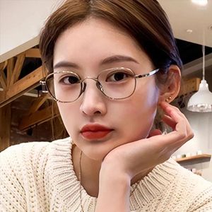 Sunglasses Frames ELECCION Vintage Titanium Square Glasses Frame Unisex Myopia Optical Prescription Eyeglasses Women Men KMN114