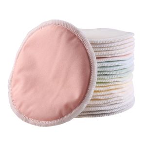 Pestitore 10pcs cuscinetti al seno lavabili per le donne in gravidanza Pull Mom Atto al seno Calmieri riutilizzabili di bambù 12 cm