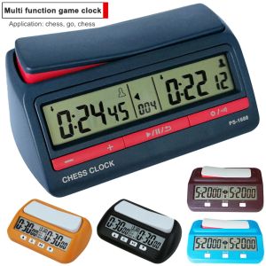 Klockor Professional Advanced Chess Digital Timer Chess Clock Count Up Down Board Games Clock Chessboard Competition Stopwatch Timer