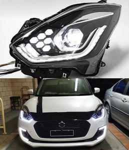 Lampada per la testa dell'auto per Suzuki Swift LED Daytime Feelence 2018-2022 Torn Signal Light Light Beam Lens