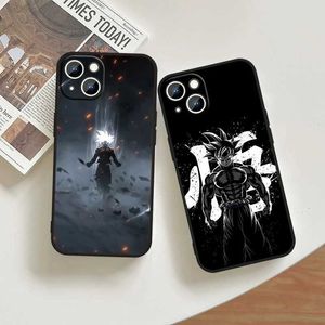 Cell Phone Bumpers Dragons Balls Anime Phone Case For iPhone 15 Ultra 14 13 12 11 XS XR X 8 7 Pro Max Plus mini Black Cover Y240423
