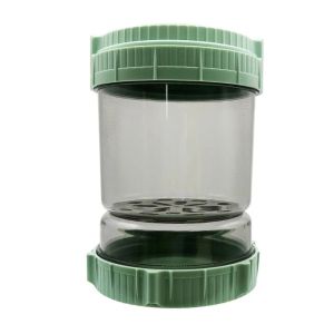 Sealers timglasburk pickle kan våt torr separator matlagring container kök jäsning med silen vänd lufttätt lock