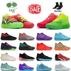 Top Quality Queen City Lamelo Ball MB.01 02 03 Basketball Shoes Rick & Morty Porsche Blue Hive Chino Hills GutterMelo Toxic Pink Wings Trainers Lamelos Galaxy Sneakers