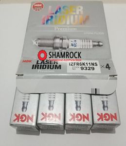 Oryginalny NGK Laser Irauritaplatinum zapłonowe zapłonowe NGK IZFR6K11NS 9329 Pasuje do Hhonda Accord Civic FRV Element Aacura Cl MDX CSX2867143