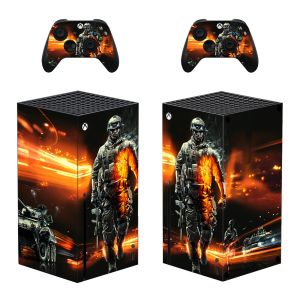 Adesivi Nuovo gioco Battlefield Protector Cover per decalcomanie adesivi per Xbox Series X e 2 Controller Xbox Serie X Skin adesivo Vinyl