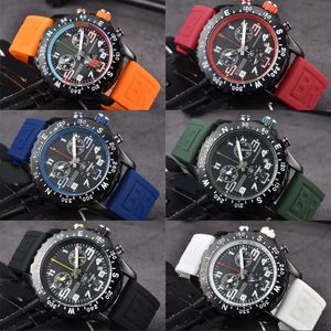 Montre de luxe men designer watches avenger all dials work endurance pro 44mm stainless steel womens watches high quality pin buckle movement watch fashion SB048 C4