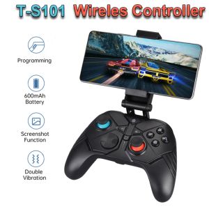 Gamepads Wireless Controller For Switch Gamepad For PC/TV Box/IOS PC Joystick Dual vibration with Hall Sensor 6 Axis Hall Sensors