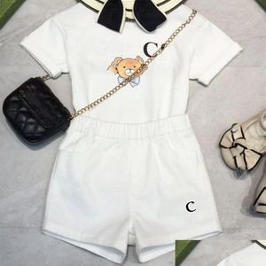 Roupas Conjuntos de roupas Kids Designer de bebê Conjunto de crianças Terce