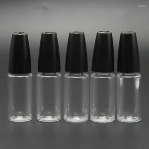 Speicherflaschen 10pcs leer nachfüllbar 10 ml Nadel Tipper Clear Fläschchenspender für Kolive -Löten Vape Rauchöl Flüssigkeitsglasglas