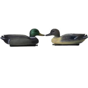 Tillbehör 2 PCS Set PE 3D Livselike Duck Decoy Floating Lure On the Water Wildfowler Jakt Fiske Decoe Outdoor Activity A Par Ducks