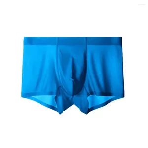 Underpants Summer Ice Silk Underwear Men Sexy Seamless Mutandine e comode dimensioni morbide traspirabili più F4S6