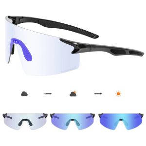 Sonnenbrille NRC Photochrome Radsportgläser Männer Fahrradgläser MTB Cycling Sport Sunglasses Fahrrad Brillen im Freien Augenweiß Gafas Ciclismo